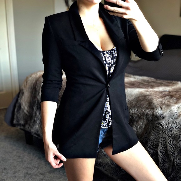 Boston Proper Jackets & Blazers - Boston Proper Black Blazer Size 4 NWOT